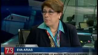 Entrevista a Eva Arias en Canal 7