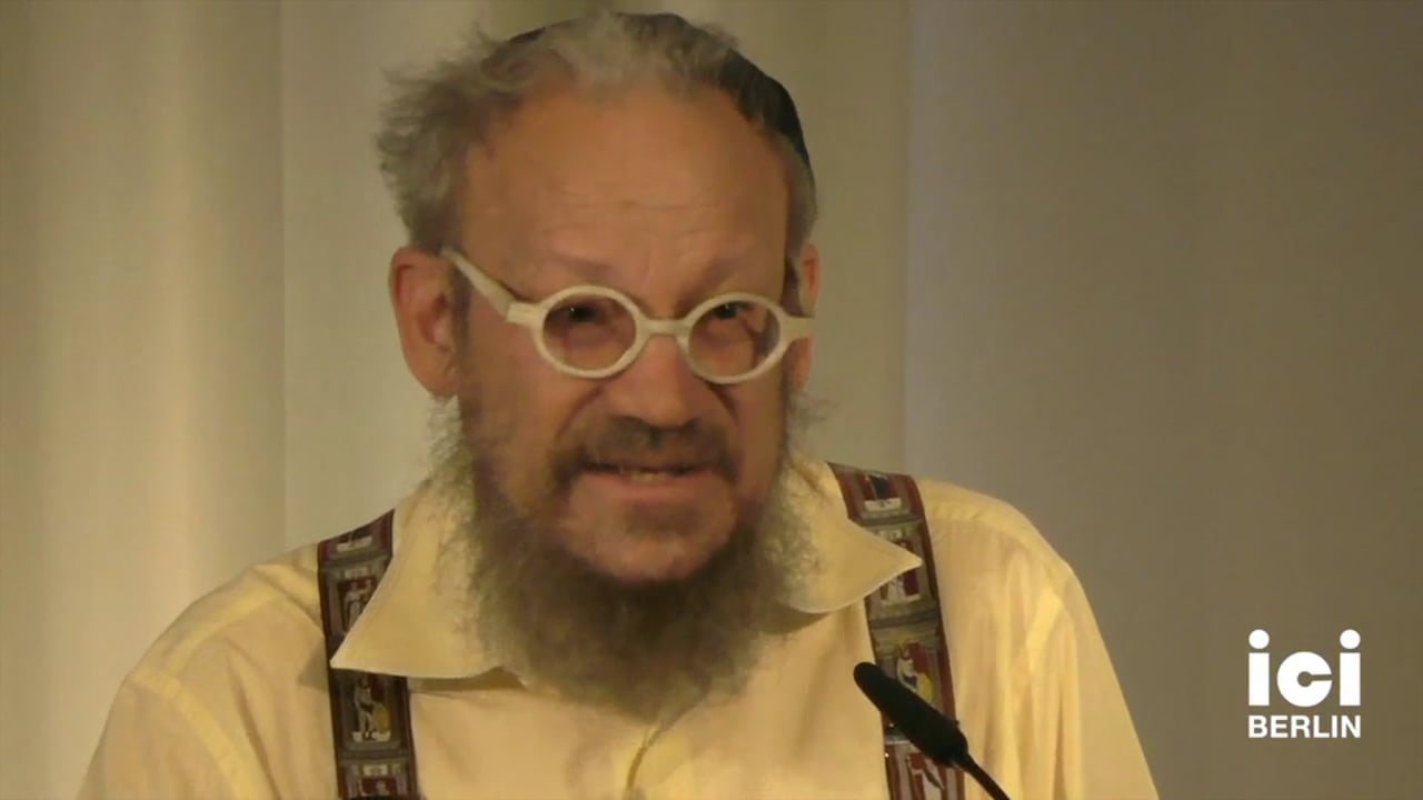 Talk by Daniel Boyarin
