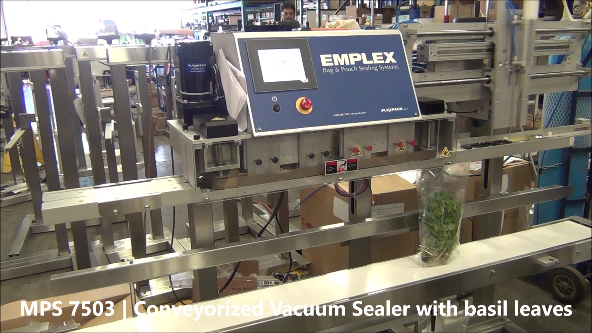 Emplex Vacuum Gas Flush Sealing Systems EMPLEX MPS 7503 Vacuum