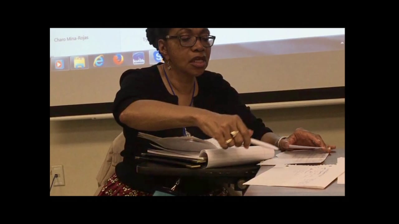 OpenCulture - Black Agenda Repport @ The Left Forum 2016