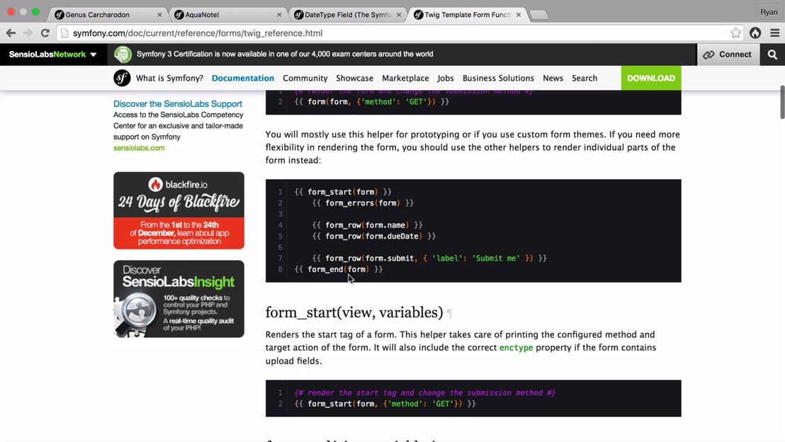 Form Rendering And Form Variables > Symfony 3 Forms: Build, Render ...