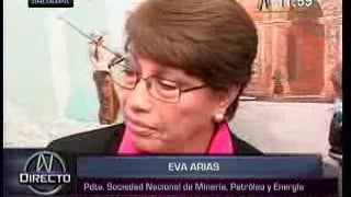 Entrevista a Eva Arias en Canal N