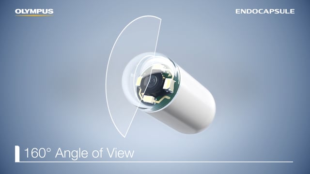 3D-animierter Produktfilm Medizintechnik. Promotion für ENDOCAPSULE 10 EC-10 Omni Mode von OLYMPUS Medical