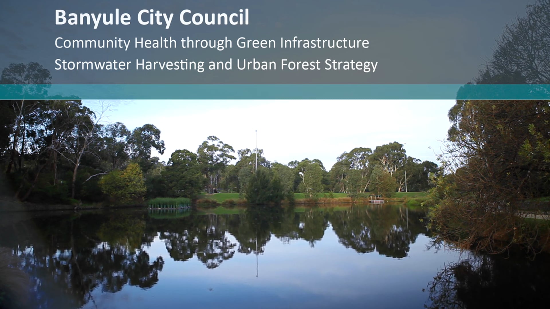 Banyule City Council - Community Health through Green Infrastructure