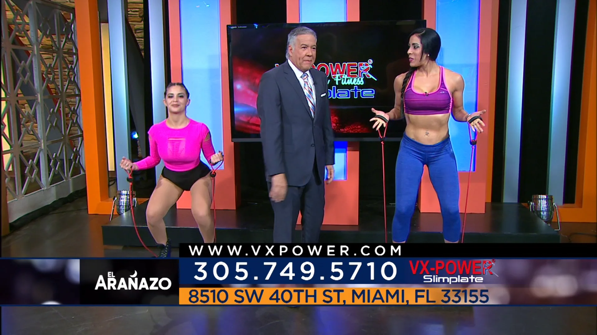 VX Power Vibration Plates en EL SHOW DEL ARA AZO MegaTV