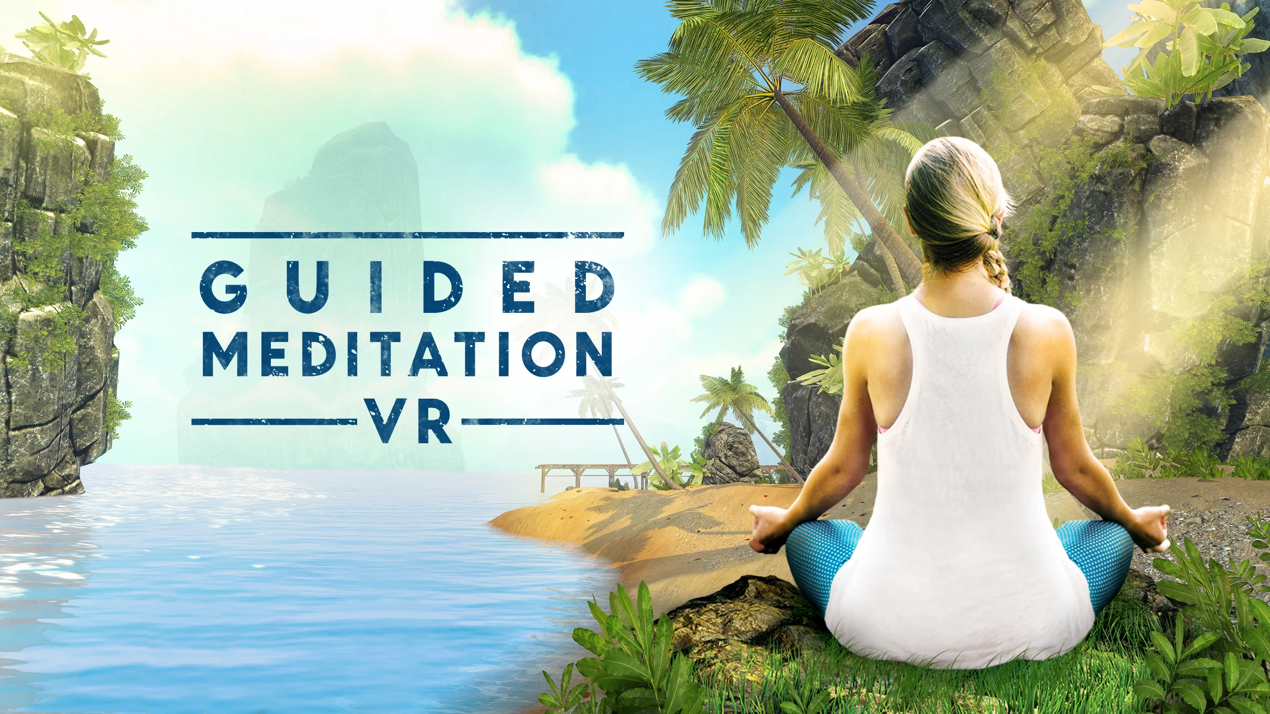 Guided meditation. Виртуальная медитация. VR Meditation. Guided Meditation VR логотип.