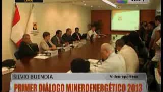 1ª Diálogo Minero energético SNMPE 2013 en Willax TV