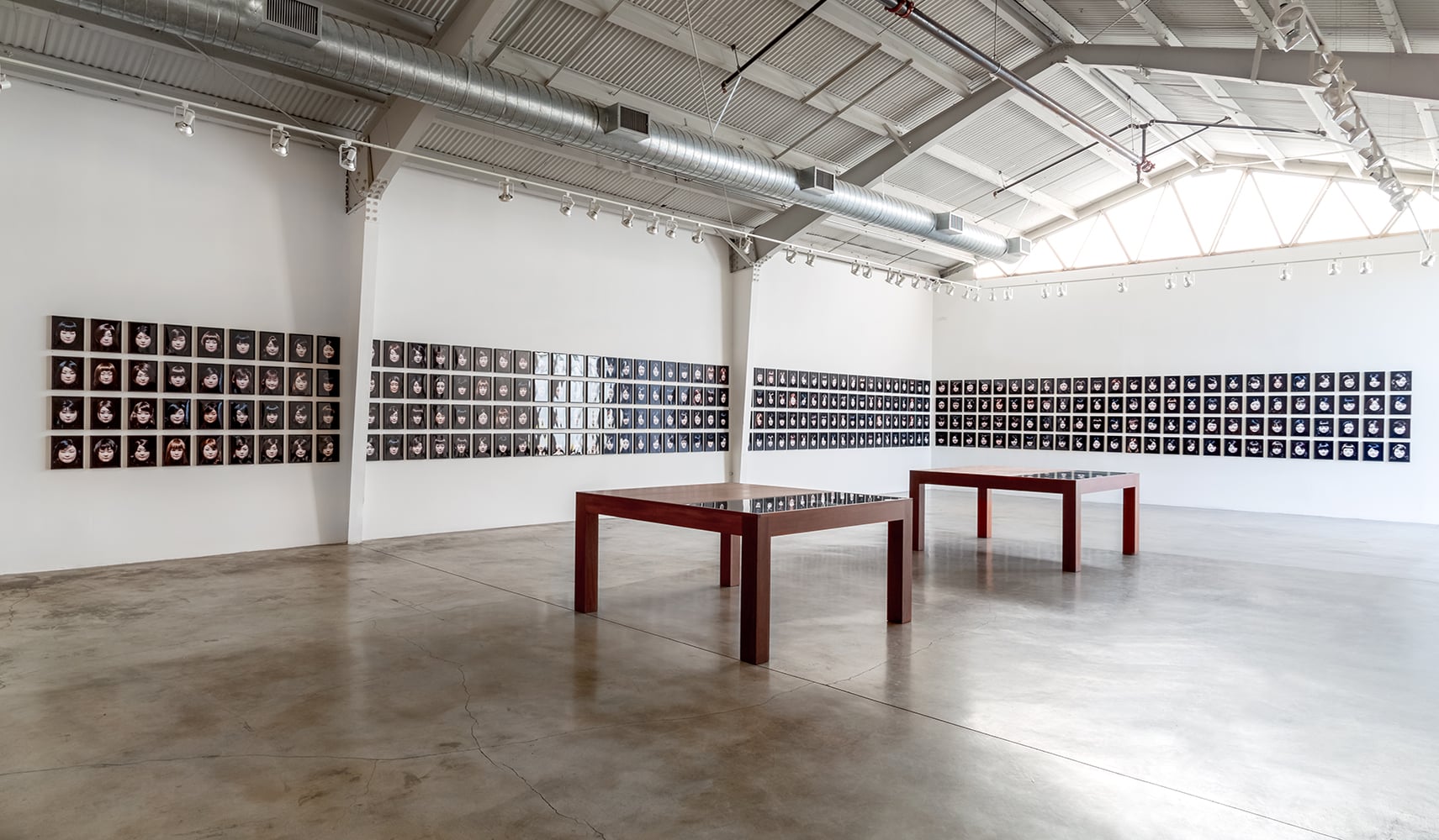 Facial Signature by Tomoko Sawada Installation Time-lapse on Vimeo