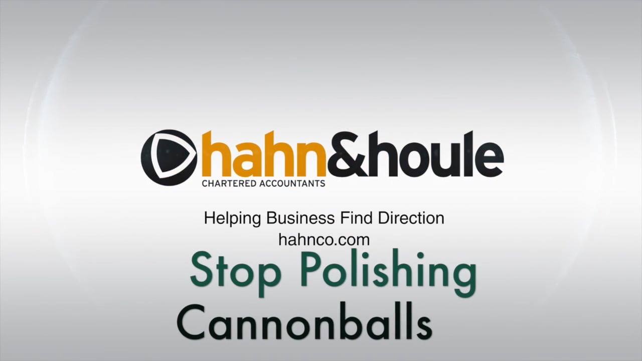 Stop Polishing Cannonballs!