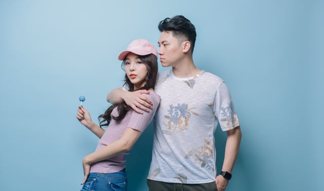 PINK &BLUE Couple Look情侶裝