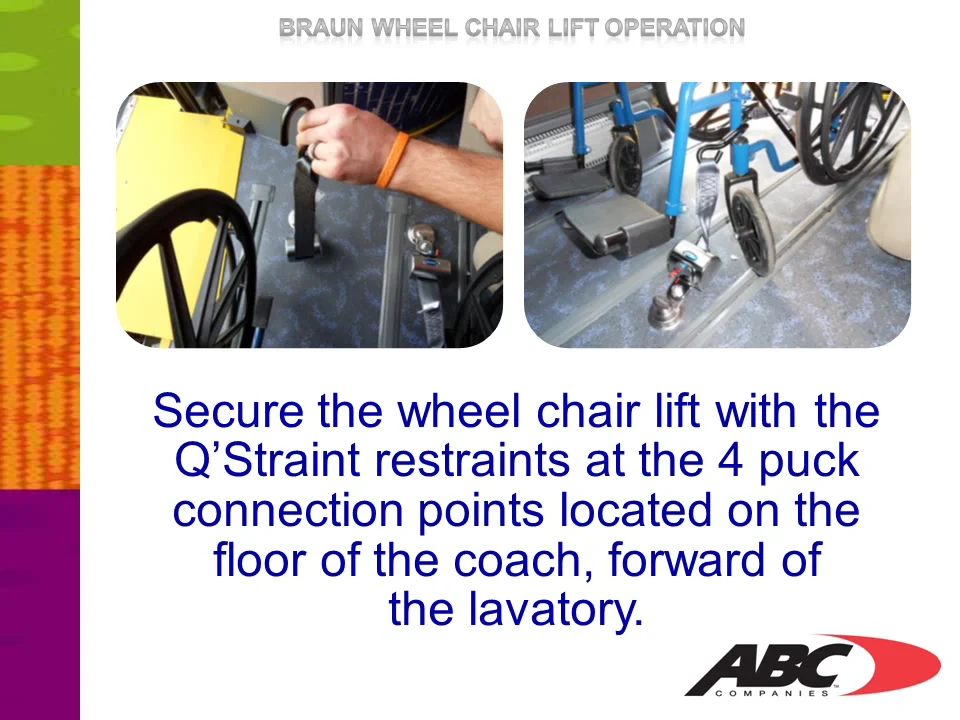 Van Hool Wheelchair Lift Instructions - Braun NL-501 on Vimeo