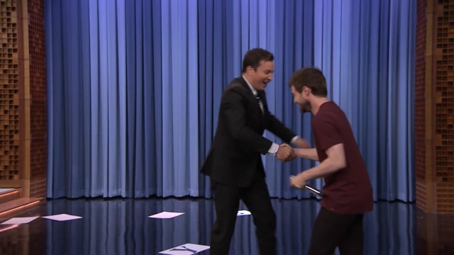 The Tonight Show Starring Jimmy Fallon: Daniel Radcliffe Raps Alphabet Aerobics thumbnail