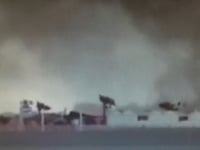 SOTTOMARINA- LE IMMAGINI DELLA TROMBA D’ARIA CHE HA SCONVOLTO IL LITORALE