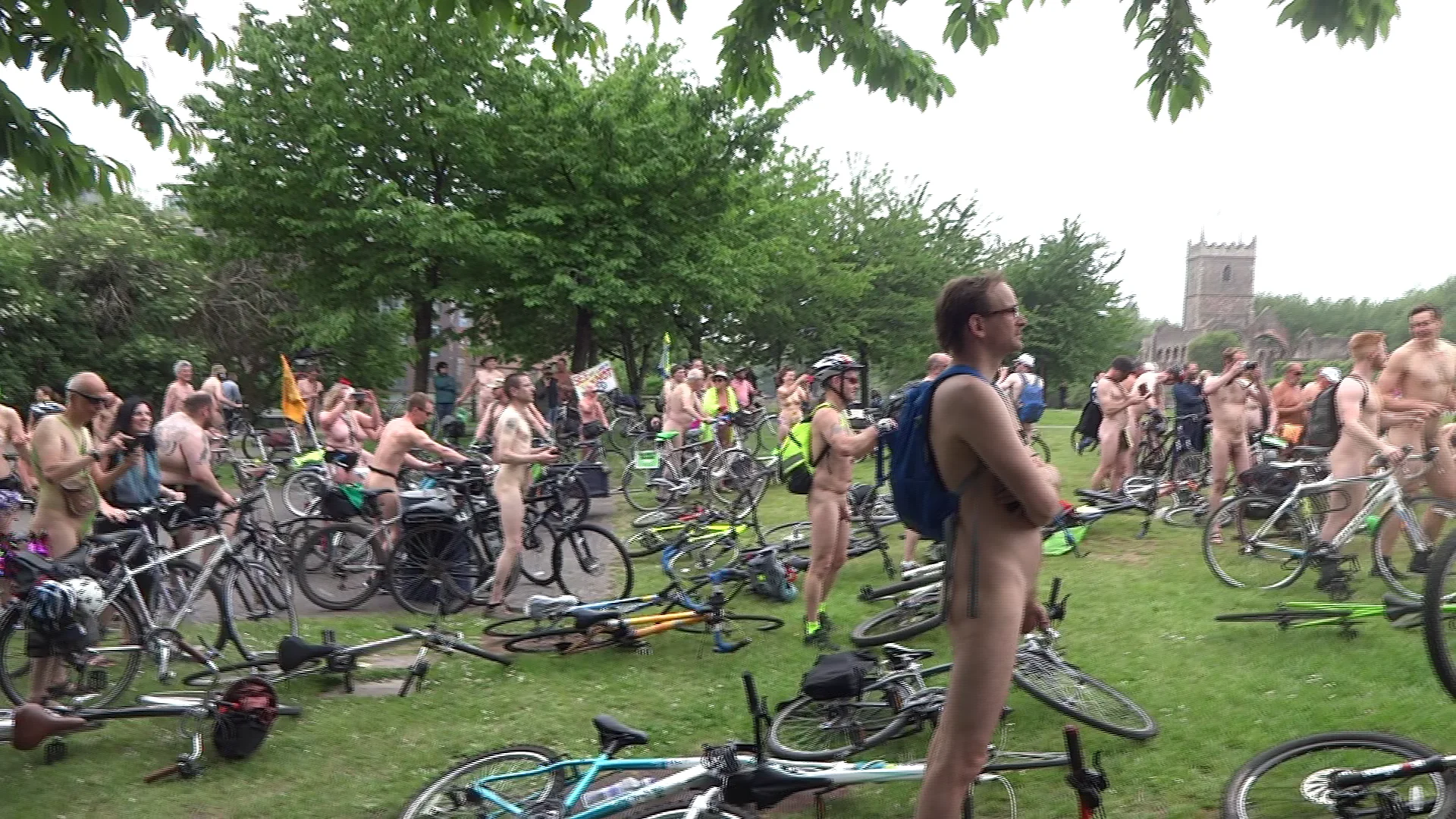 Bristol World Naked Bike Ride 2016