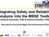 Workshops & Tutorials: Integrating Safety and Reliability Analysis Into the MBSE Toolkit
