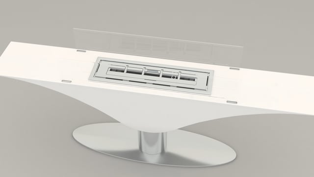 Blat kamienny z OPATENTOWANYM uchwytem do szyb, concelad latches NEO PRO