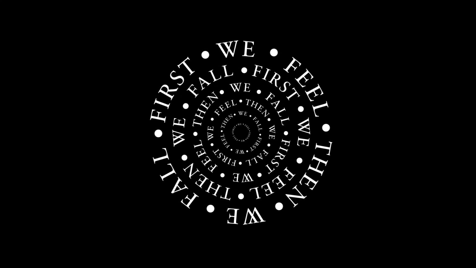 First We Feel Then We Fall Interview In Polish Radio On Vimeo