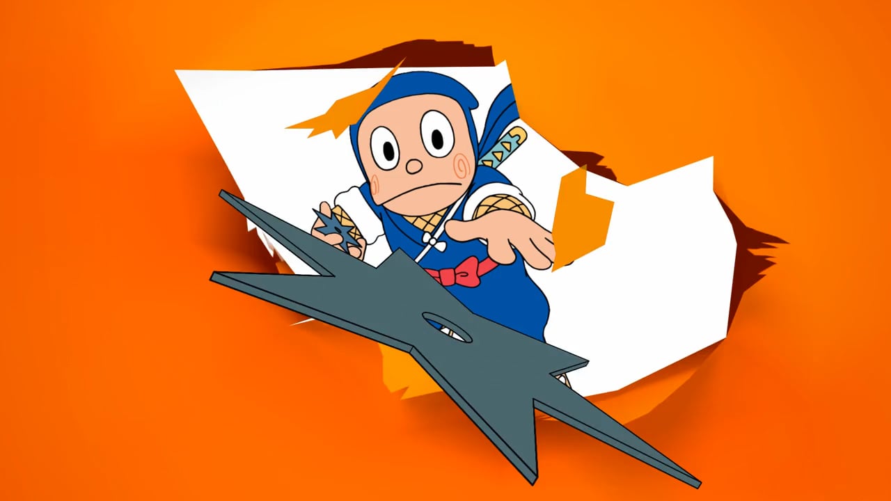 Ninja Hattori Ident for Nickelodeon India