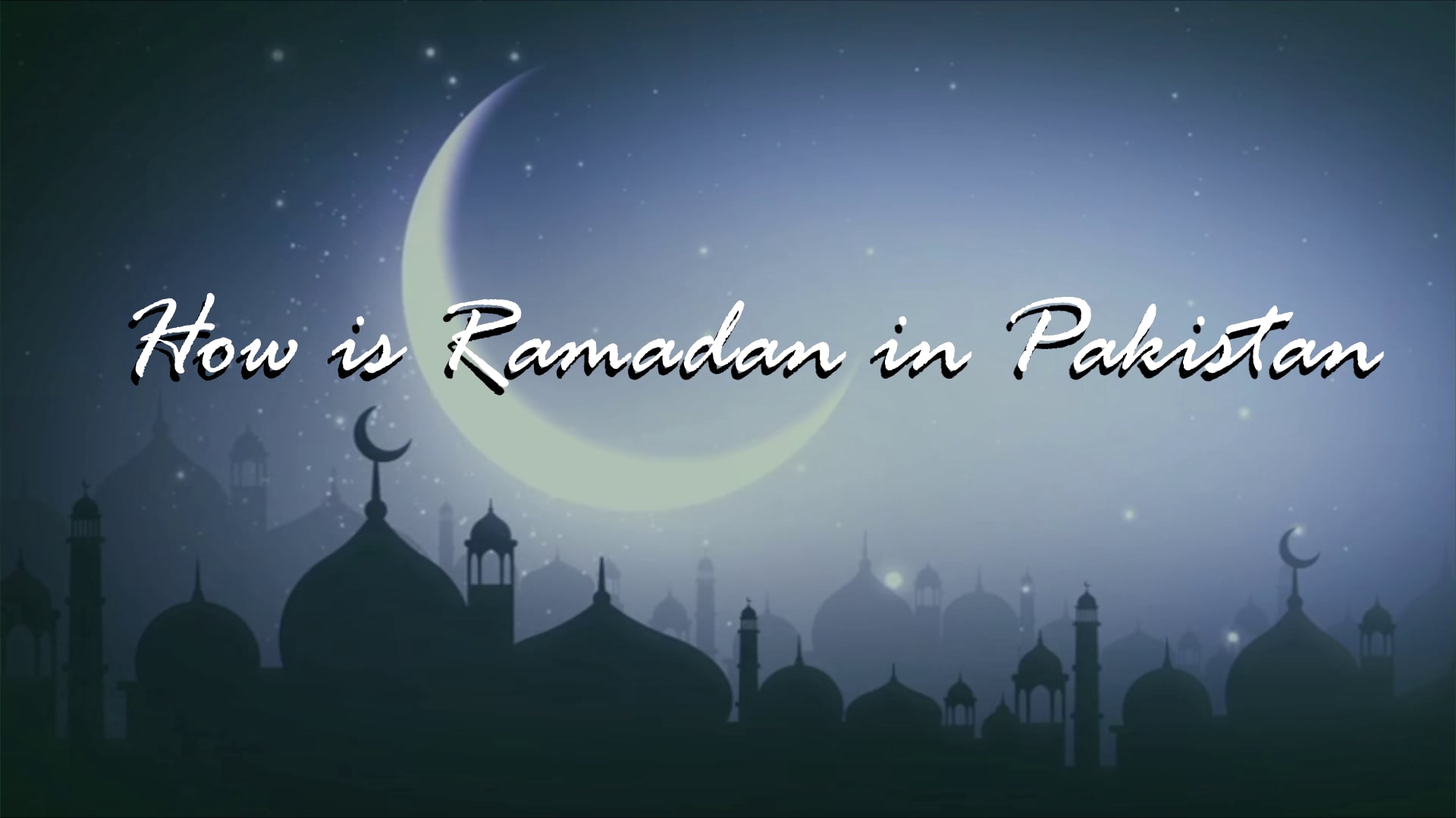 How is Ramadan in Pakistan on Vimeo