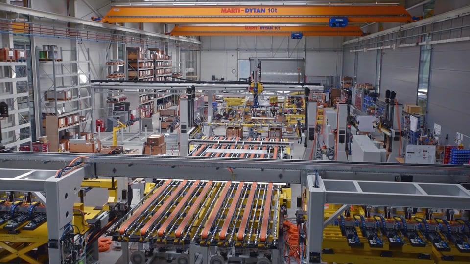 Güdel Press Automation - Front of Line, Press Line, End of Line