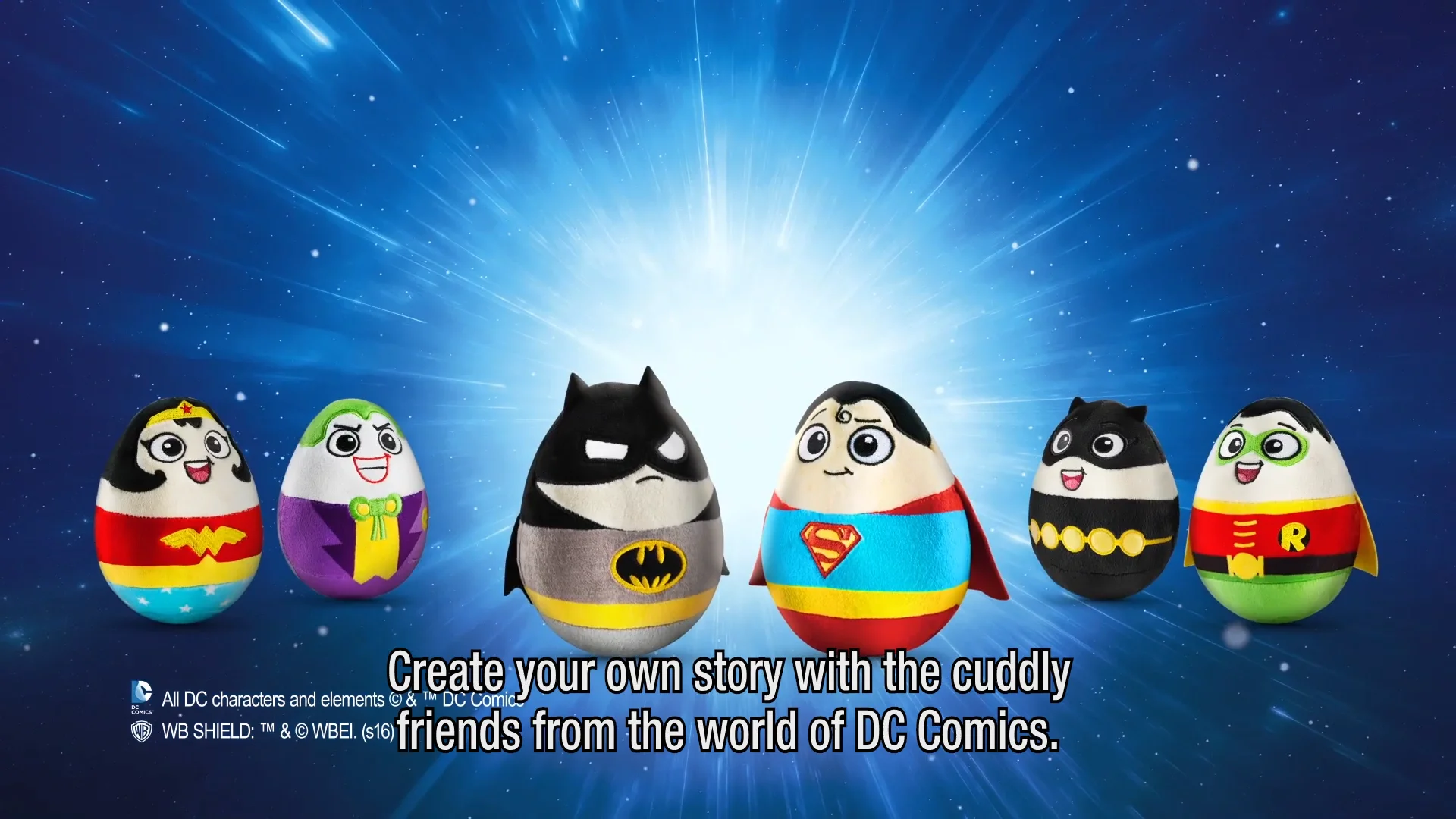 Dc super heroes plush clearance eggs