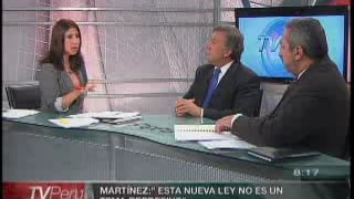 Entrevista a Pedro Martinez en TV Perú