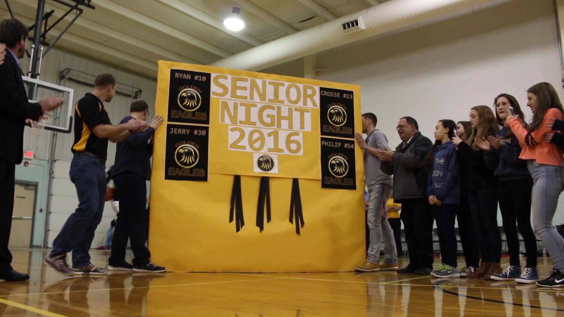 Eastside Golden Eagles Senior Night 2016