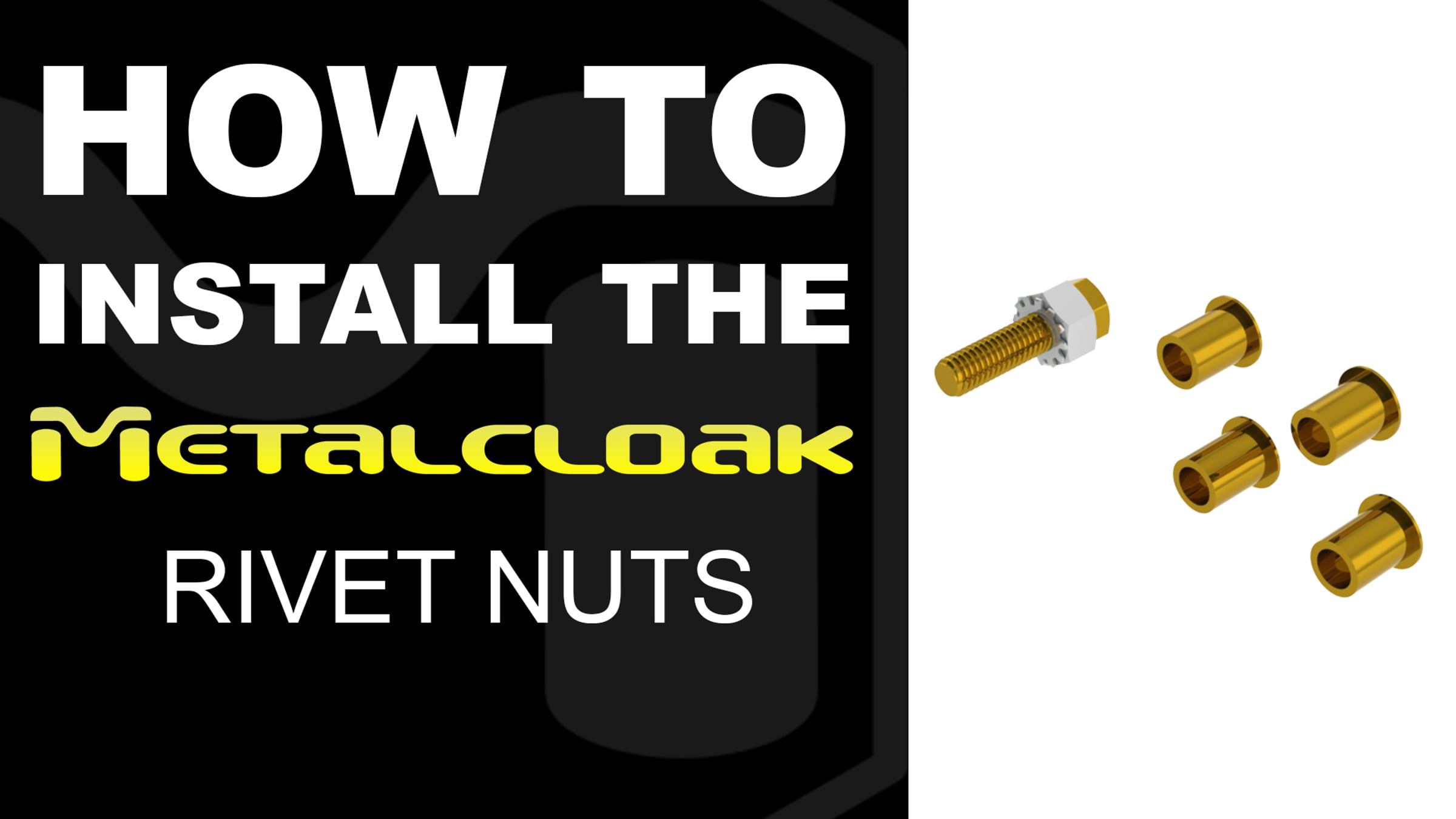 Rivet Nut Installation Instruction Video | Videos & Movies on Vimeo