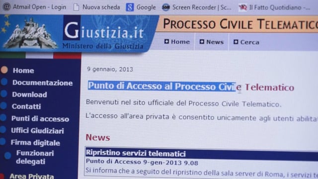 Il Tribunale di Firenze ed il pct