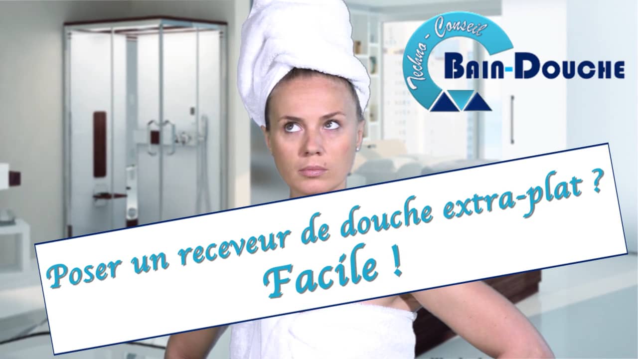 Comment poser soi-même un receveur de douche extraplat on Vimeo