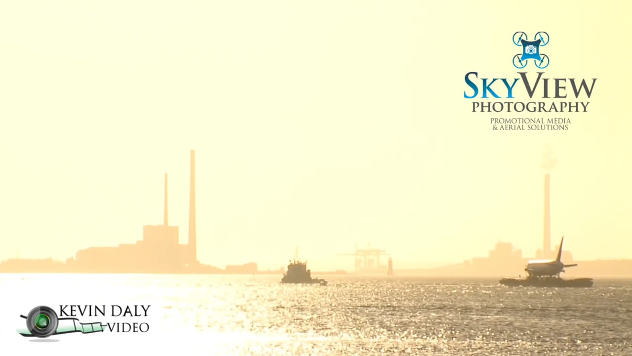 Quirky Nights Glamping Boeing 767 on the Shannon Estuary at Glin Co Limerick-HD