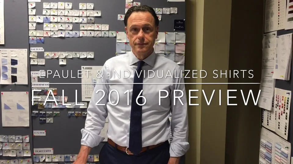 Epaulet and Individualized Shirts Fall 2016 Preview