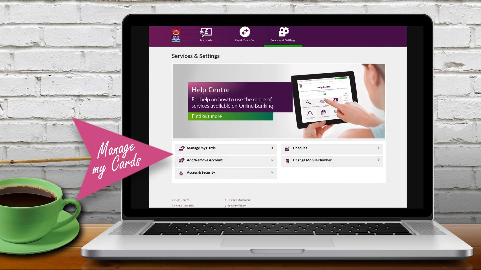 First Trust Online Banking Demonstration