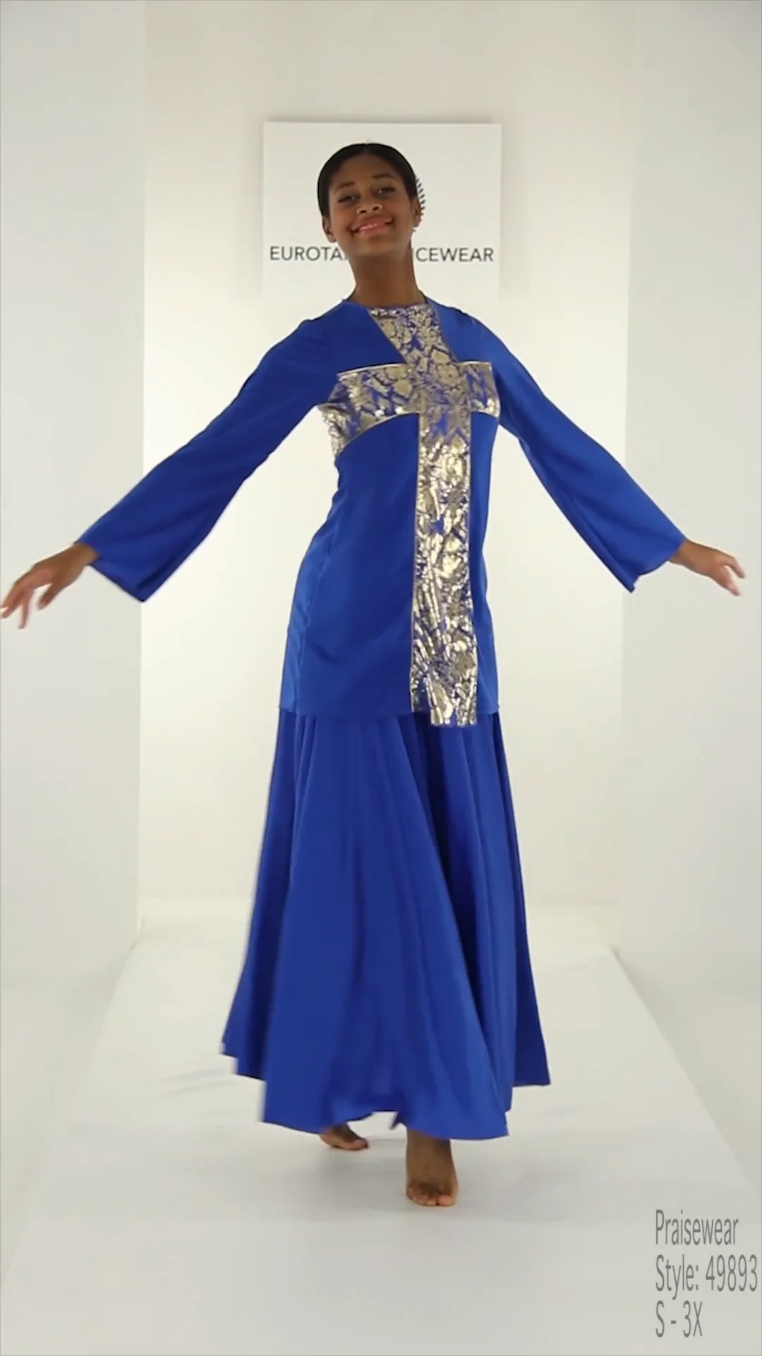 Womens Revival Collection Loose Fit Praise Tunic | 49893
