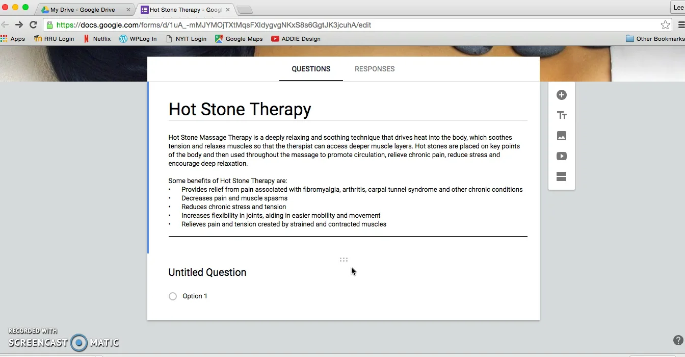 Google Forms on Vimeo
