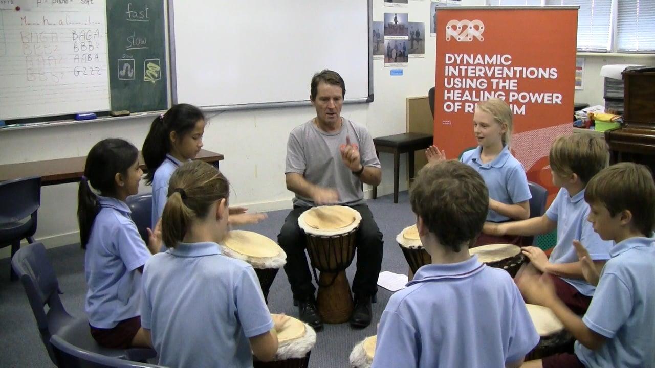 The Rhythmic Wave with kids