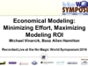 Technology & Enterprise Architecture: Economical Modeling: Minimizing Effort, Maximizing Modeling Return on Investment (ROI)