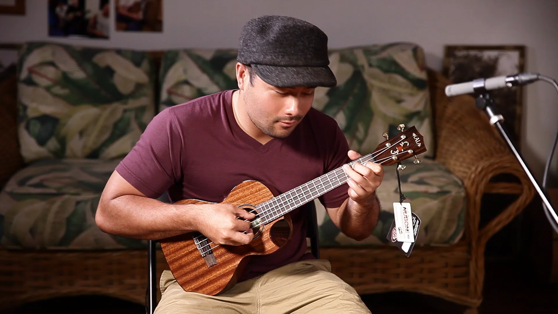 ARGUE90'swoolカーデガン2色セット‼️サイズ①最終価格‼️ The Ukulele Site | Kala Solid Spruce/Rosewood Tenor Scallop