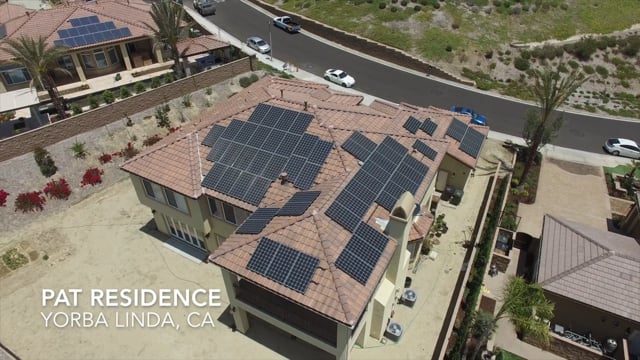 58 LG 300W solar panels and 2 Solaredge invertersNot only do the owners of the Pat Residence boast enviable taste in landscaping, they can also show off their rock-bottom electric bill. Their bill decreased from $590/month to $12/month. They saved an even