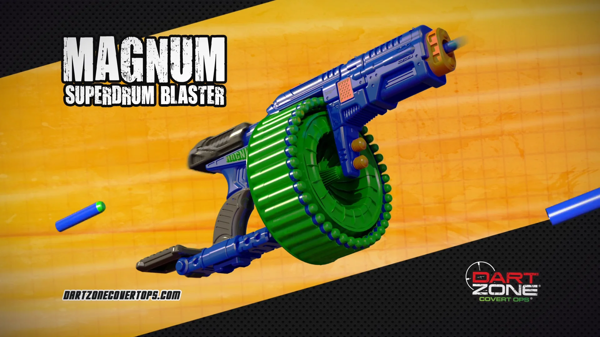 Dart Zone - Magnum Superdrum Blaster by Dart Zone on Vimeo