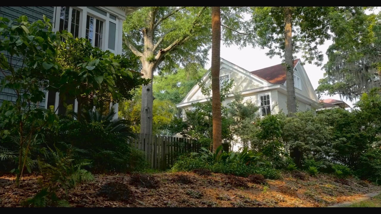 walking down 33rd and 34th streets and abercorn savannah june