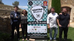 Es presenta la X edició del Gastromusical