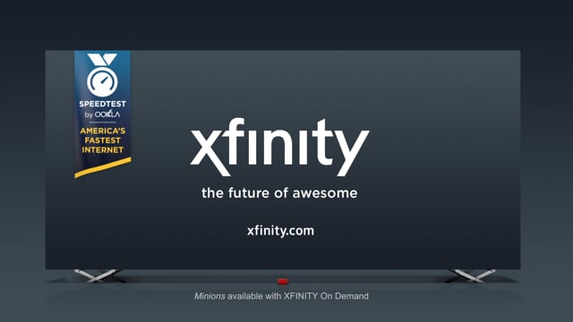 Xfinity Bumper: "Minions"