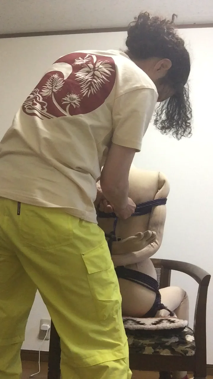 kinbaku緊縛の練習  
