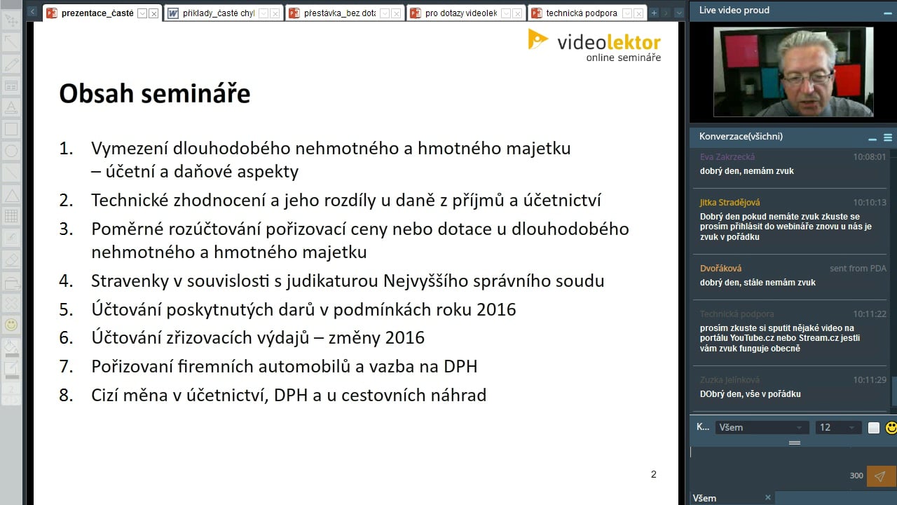 Časté chyby a omyly v účetnictví a daních