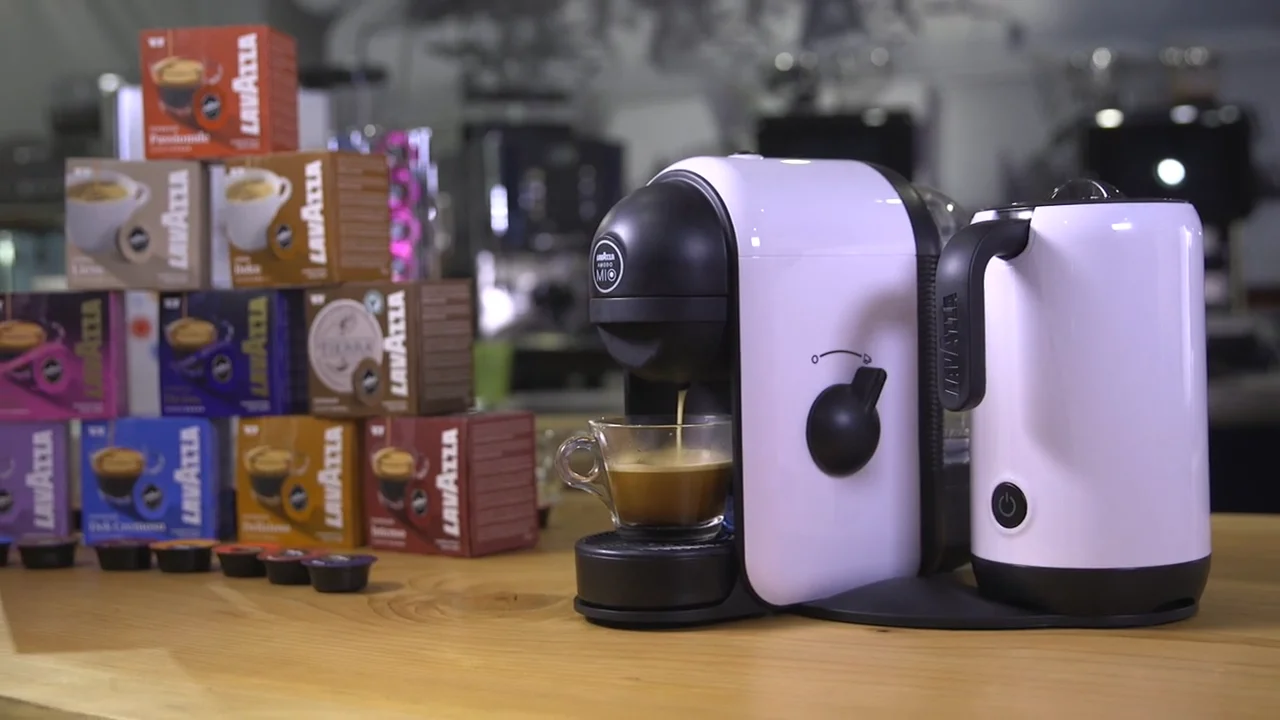 How to Make Cappuccino with Lavazza Desea One Touch on Vimeo