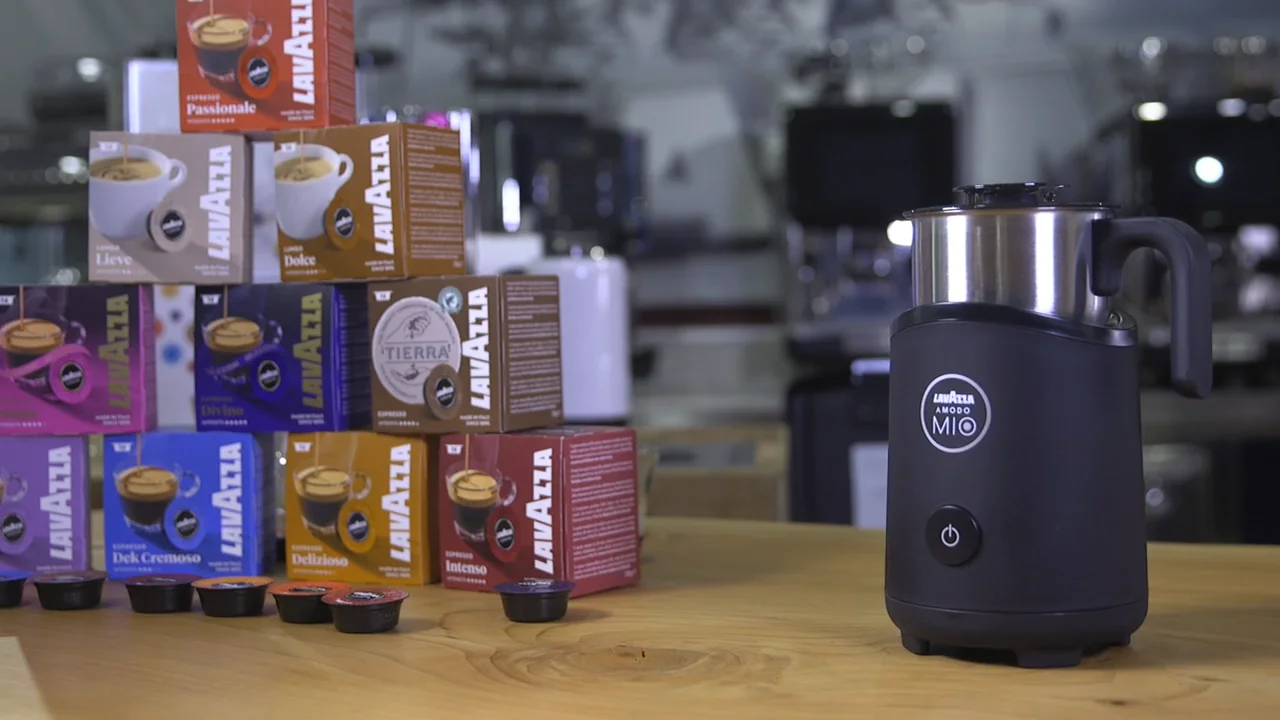 How to Make Cappuccino with Lavazza Desea One Touch on Vimeo