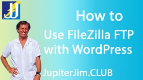 Using FileZilla with WordPress