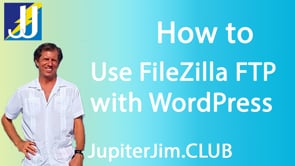 Using FileZilla with WordPress