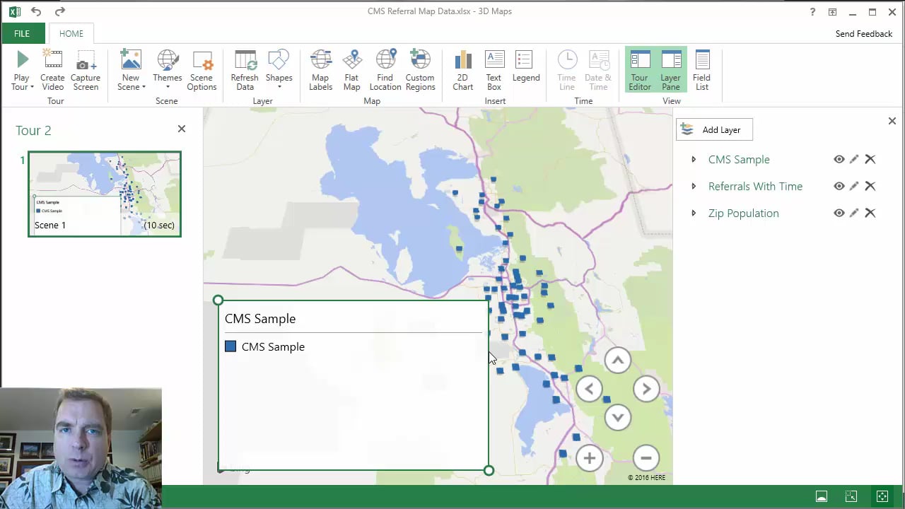 Excel Video 513 Layers in 3D Maps